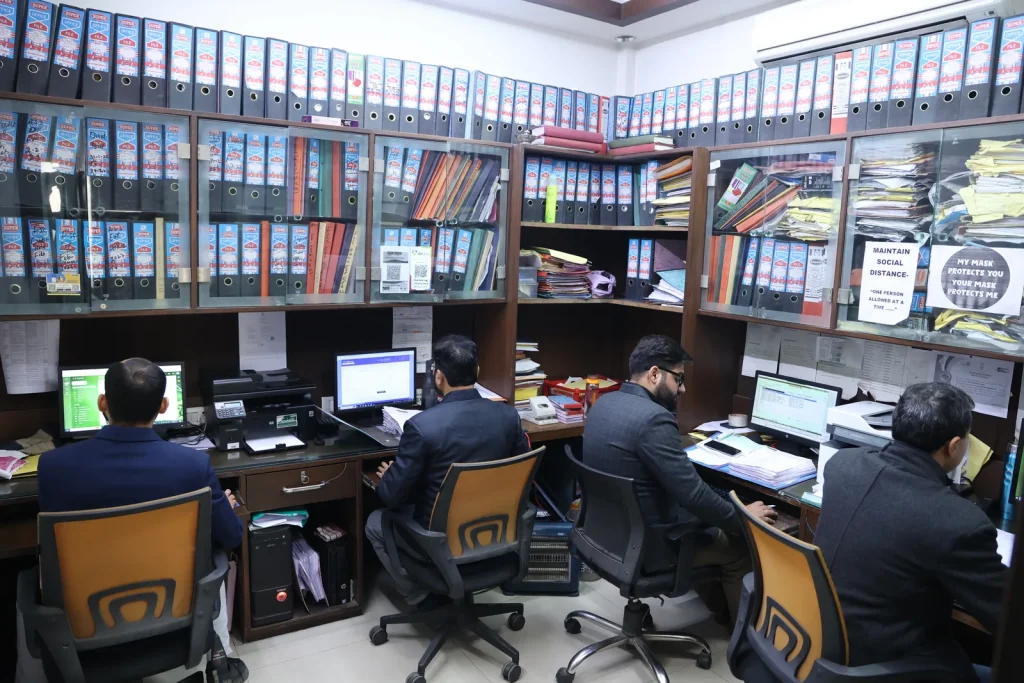 Operations team at work