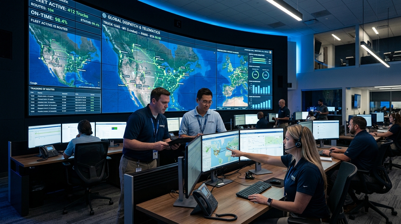 Attar Singh & Sons 24/7 GPS fleet telematics command room